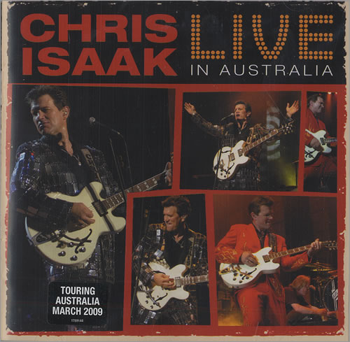 Chris Isaak Live In Australia CD album (CDLP) Australian ISACDLI451193