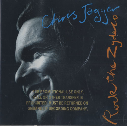 Chris Jagger Rock The Zydeco CD album (CDLP) US CHJCDRO88408
