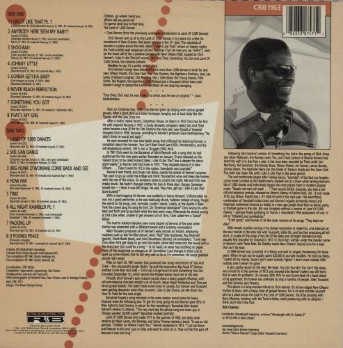 Chris Kenner I Like It Like That vinyl LP album (LP record) UK EJ8LPIL763433