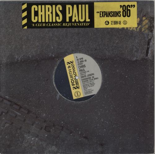 Chris Paul Expansions '86 - Expand Your Mind Remix - Stickered sleeve 12" vinyl single (12 inch record / Maxi-single) UK C2412EX759484