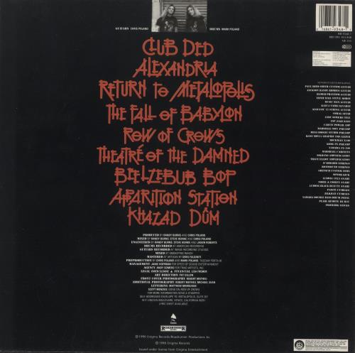 Chris Poland Return To Metalopolis vinyl LP album (LP record) UK CIDLPRE746870