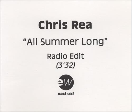 Chris Rea All Summer Long CD single (CD5 / 5") UK REAC5AL166840