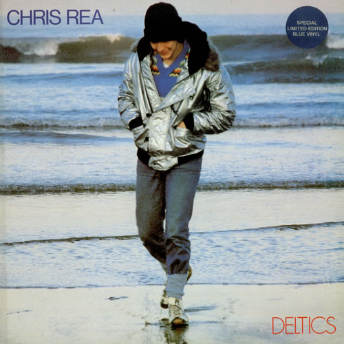 Chris Rea Deltics - Blue Vinyl vinyl LP album (LP record) UK REALPDE00339