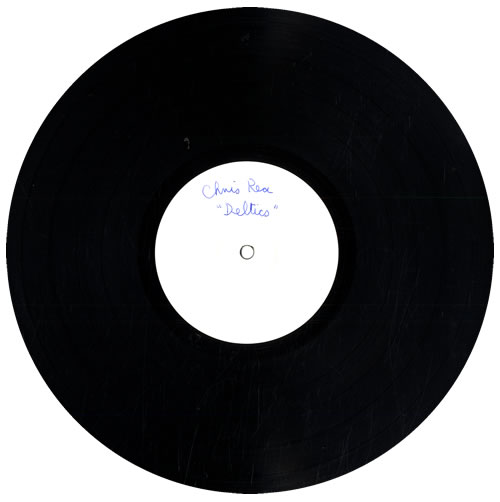Chris Rea Deltics - Test Pressing + Picture Sleeve vinyl LP album (LP record) UK REALPDE562464