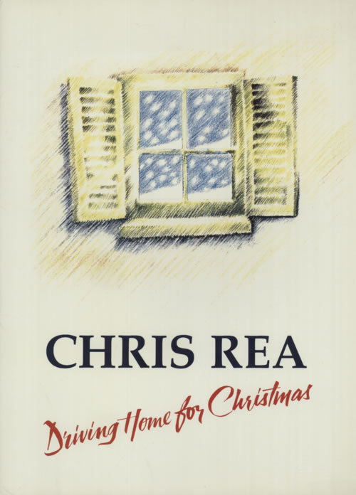 Chris Rea Driving Home For Christmas + Ticket stub tour programme UK REATRDR594779