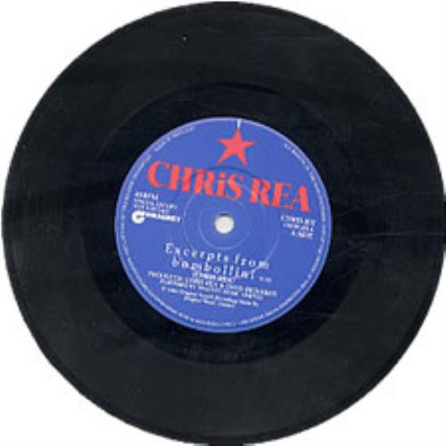 Chris Rea Excerpts From Bombolini 7" vinyl single (7 inch record / 45) UK REA07EX21383