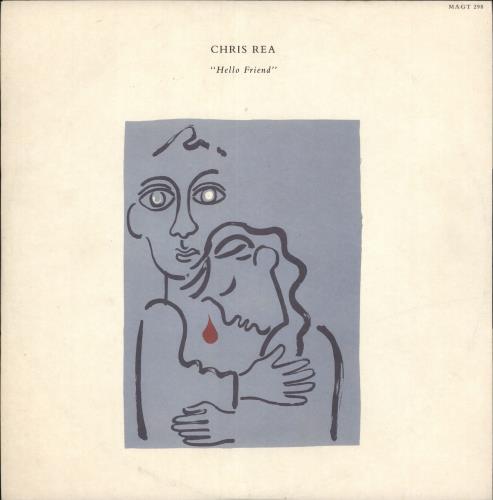 Chris Rea Hello Friend 12" vinyl single (12 inch record / Maxi-single) UK REA12HE08134