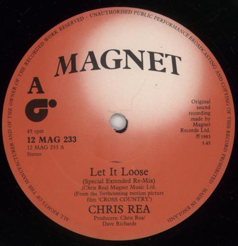Chris Rea Let It Loose 12" vinyl single (12 inch record / Maxi-single) UK REA12LE154275