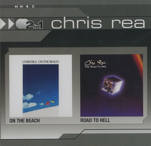 Chris Rea On The Beach / The Road To Hell 2 CD album set (Double CD) Australian REA2CON458835