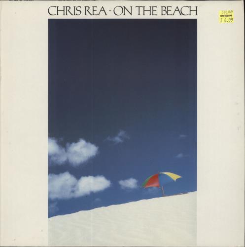 Chris Rea On The Beach vinyl LP album (LP record) UK REALPON398792
