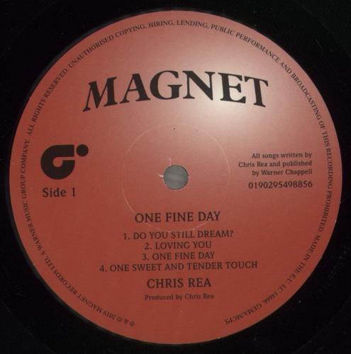 Chris Rea One Fine Day + CD - Shrink vinyl LP album (LP record) UK REALPON876461
