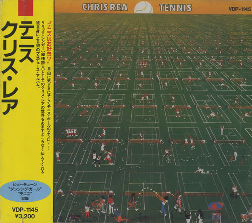 Chris Rea Tennis CD album (CDLP) Japanese REACDTE276138