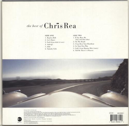 Chris Rea The Best Of vinyl LP album (LP record) German REALPTH231724