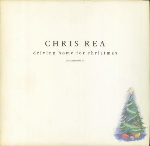 Chris Rea The Christmas EP- Promo Stickered 12" vinyl single (12 inch record / Maxi-single) UK REA12TH818359