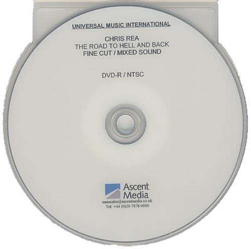 Chris Rea The Road To Hell And Back promo DVD-R UK READRTH382326