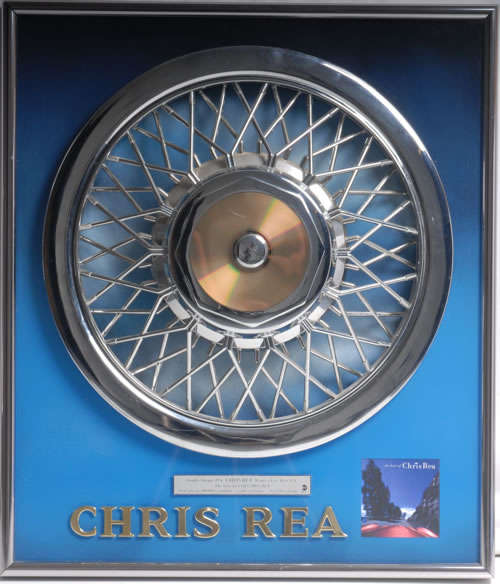 Chris Rea The Very Best Of Chris Rea in-house award disc French REAAITH592533