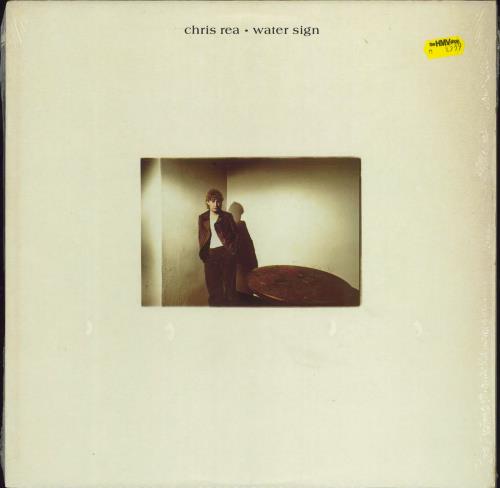 Chris Rea Water Sign - shrink vinyl LP album (LP record) UK REALPWA770049
