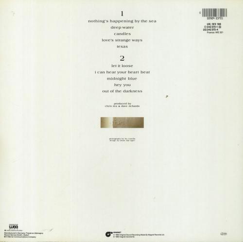 Chris Rea Water Sign vinyl LP album (LP record) UK REALPWA495033