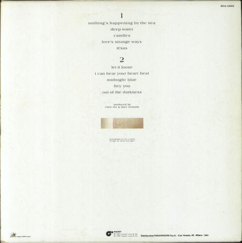 Chris Rea Water Sign vinyl LP album (LP record) Italian REALPWA619418