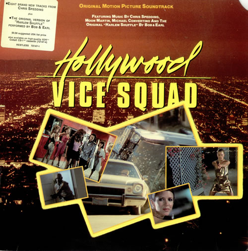 Chris Spedding Hollywood Vice Squad OST vinyl LP album (LP record) US C\GLPHO491814
