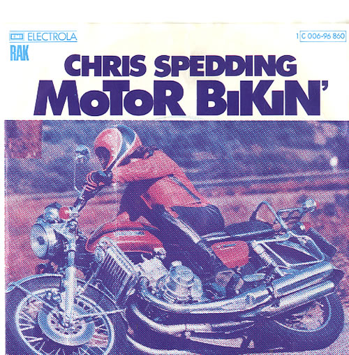 Chris Spedding Motor Bikin' 7" vinyl single (7 inch record / 45) German C\G07MO592880