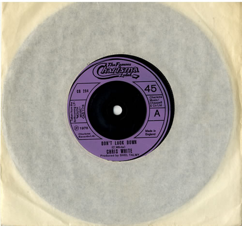 Chris White Don't Look Down 7" vinyl single (7 inch record / 45) UK CIW07DO600683