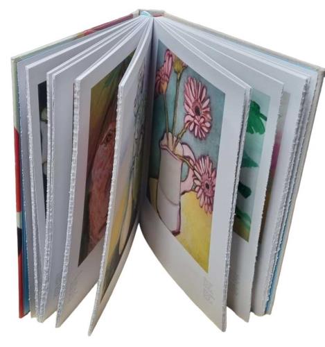 Chrissie Hynde Adding The Blue - Autographed book UK HYNBKAD812531