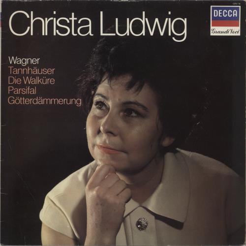 Christa Ludwig Christa Ludwig vinyl LP album (LP record) UK 1I3LPCH892726