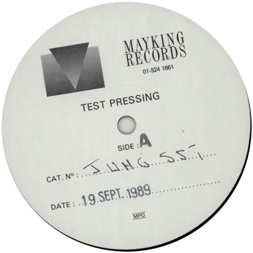 Christian Death We Fall Like Love / I Hate You - Test Pressing 12" vinyl single (12 inch record / Maxi-single) UK CHR12WE09983