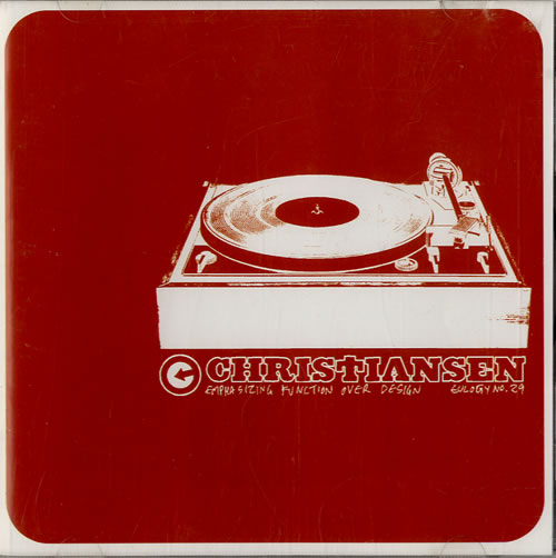 Christiansen Emphasizing Function Over Design CD album (CDLP) US E14CDEM581903