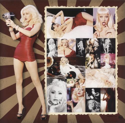 Christina Aguilera Back To Basics - Red Vinyl 2-LP vinyl record set (Double LP Album) US AAG2LBA857493