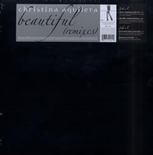 Christina Aguilera Beautiful [Remixes] - Sealed 12" vinyl single (12 inch record / Maxi-single) US AAG12BE248303
