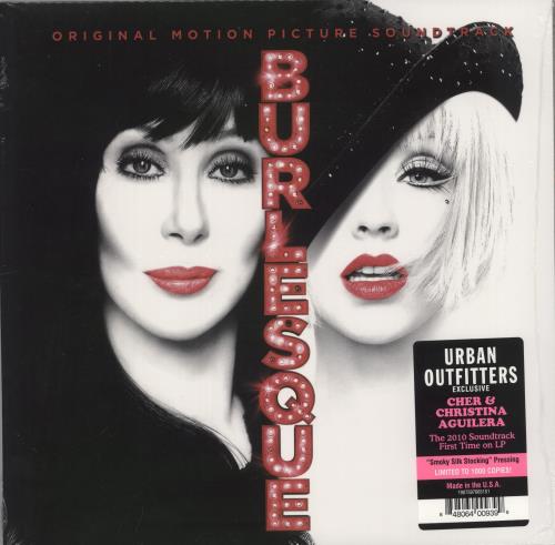 Christina Aguilera Burlesque - Smoky Silk Stocking Vinyl - Sealed vinyl LP album (LP record) US AAGLPBU880316