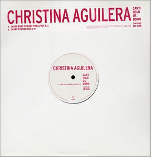 Christina Aguilera Can't Hold Us Down 12" vinyl single (12 inch record / Maxi-single) European AAG12CA258803