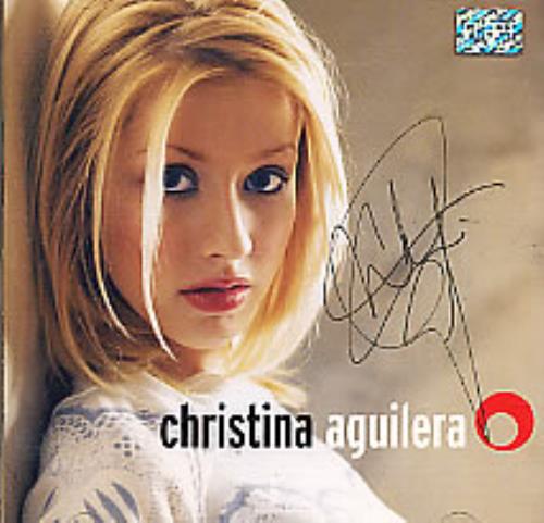 Christina Aguilera Christina Aguilera - Autographed CD album (CDLP) Argentinean AAGCDCH267860