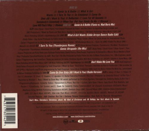 Christina Aguilera Christina Aguilera Special Edition 2 CD album set (Double CD) UK AAG2CCH169954