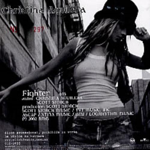 Christina Aguilera Fighter CD single (CD5 / 5") Mexican AAGC5FI250550