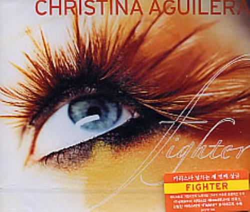 Christina Aguilera Fighter CD single (CD5 / 5") Korean AAGC5FI252386