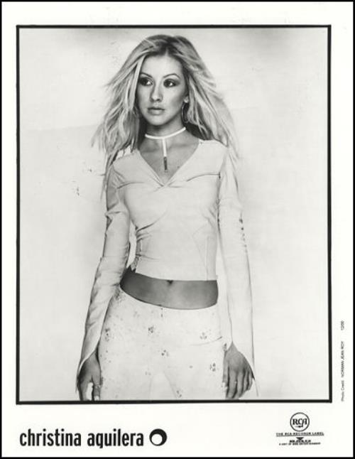 Christina Aguilera My Kind Of Christmas media press pack US AAGPPMY170464