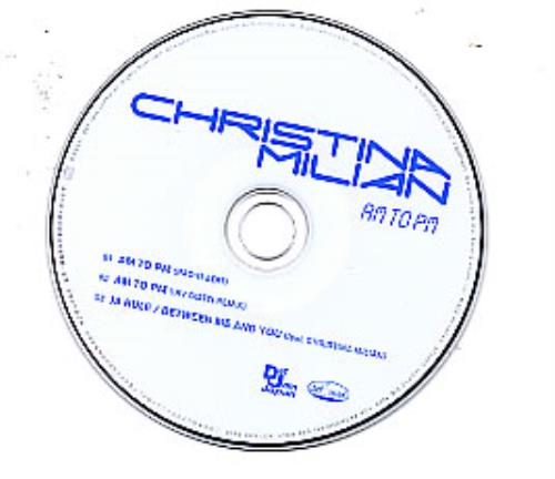 Christina Milian AM to PM CD single (CD5 / 5") Japanese CMIC5AM262675