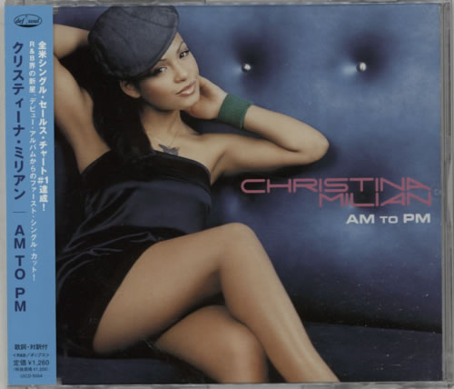 Christina Milian AM To PM CD single (CD5 / 5") Japanese CMIC5AM271568