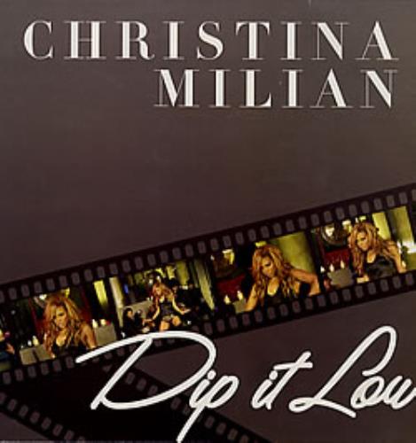 Christina Milian Dip It Low 12" vinyl single (12 inch record / Maxi-single) European CMI12DI283064