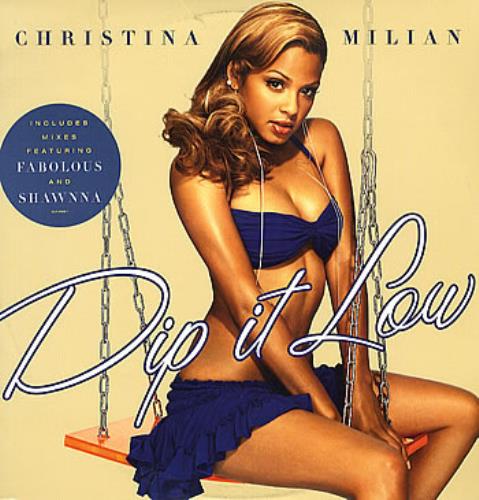 Christina Milian Dip It Low 12" vinyl single (12 inch record / Maxi-single) US CMI12DI285566