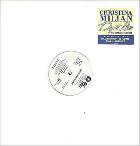 Christina Milian Dip It Low 12" vinyl single (12 inch record / Maxi-single) US CMI12DI285566