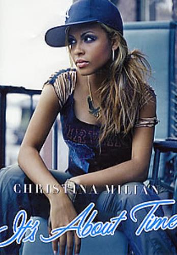 Christina Milian It's About Time 2-disc CD/DVD set US CMI2DIT294763