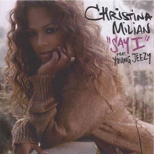 Christina Milian Say I CD-R acetate UK CMICRSA446175