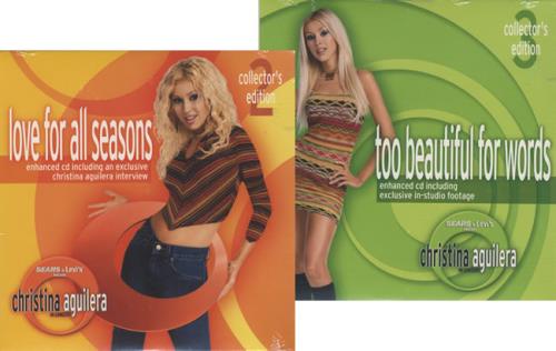 Christina Aguilera Sears Levi's Present… US 3-CD album set