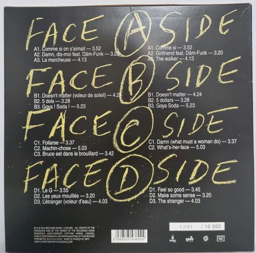 Christine And The Queens Chris [French & English] - 4LP+2CDs box set French I68BXCH794004