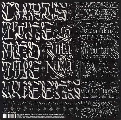 Christine And The Queens La Vita Nuova - Clear Pink Vinyl 12" vinyl single (12 inch record / Maxi-single) UK I6812LA794002