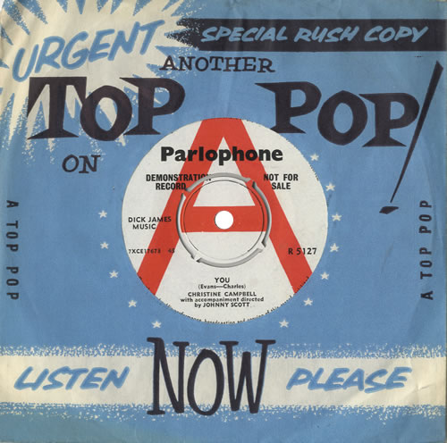 Christine Campbell You 7" vinyl single (7 inch record / 45) UK CTM07YO468957